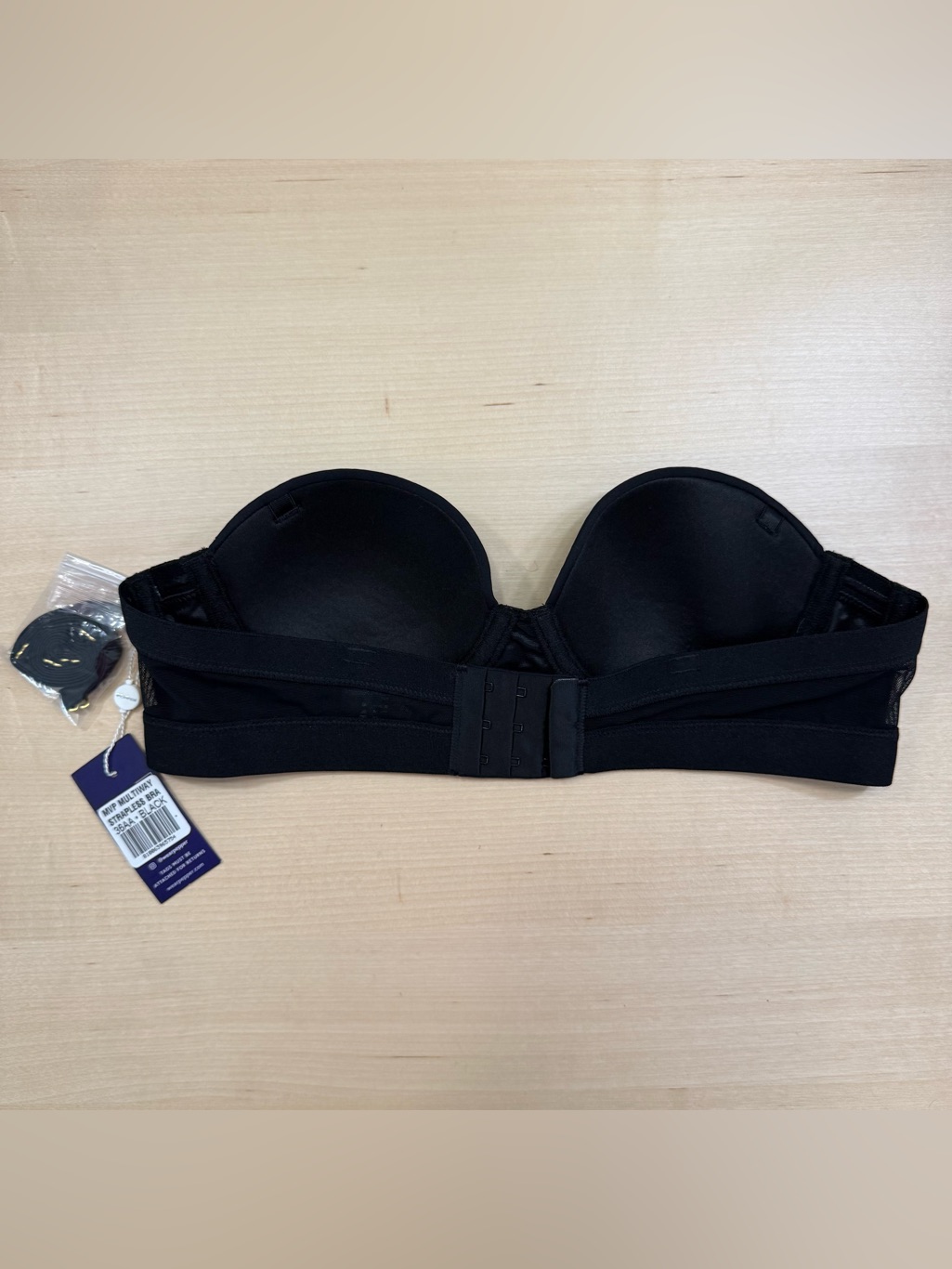 Pepper Mvp Multiway Strapless Bra 36aa In Black — image 5 of 7
